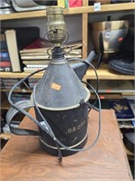 B&O Railroad Kerosene Can made into Lamp