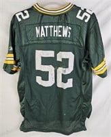 Green Bay Packers Clay Mathews Jersey Size L