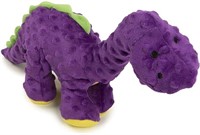 goDog Dinos Bruto Squeaky Plush Dog Toy, Chew