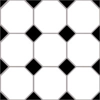 FloorPops Hudson Peel & Stick Floor Tiles, Black