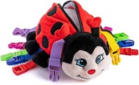 Buckle Toys - Becky Ladybug Stuffed Animal -