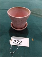 McCoy Pink Flower Pot