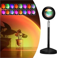 Sunset Lamp Night Light - 16 Colors & 4 Modes