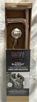 Couture Decorative Blackout Curtain Rod