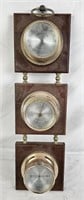 Springfield Wooden 3pc Weather Station