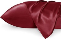 Satin Pillowcase for Hair and Skin Queen -