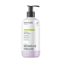 ATTITUDE Hand Soap for Sensitive Skin with Oat