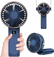 Handheld Fan, Portable Fan, 4000mAh Rechargeable