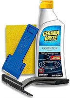 Cerama Bryte - Cooktop Cleaning Kit - Includes 10