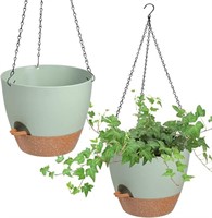 Hanging Planters for Indoor Outdoor Plants, 2 Pack