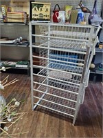 5 Shelf Metal Organizer Stand