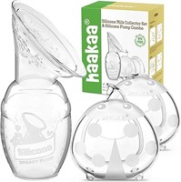 haakaa Manual Breast Pump for Breastfeeding 4oz/10