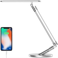 JUKSTG LED Desk Lamp, Eye-Caring Table Lamps,7 Bri