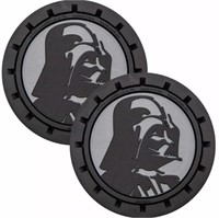 Plasticolor Star Wars Darth Vader Car Coaster, 2x