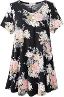 2XL - Casual Tops for Womens Summer Clothes Loose