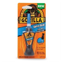 Gorilla Micro Precise Super Glue, 5 Gram, Clear