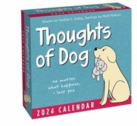 Thoughts of Dog 2024 Day-To-Day Calendar by Matt N