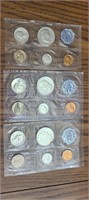 Uncirculated Proof Sets - 1960, 1962, 1963