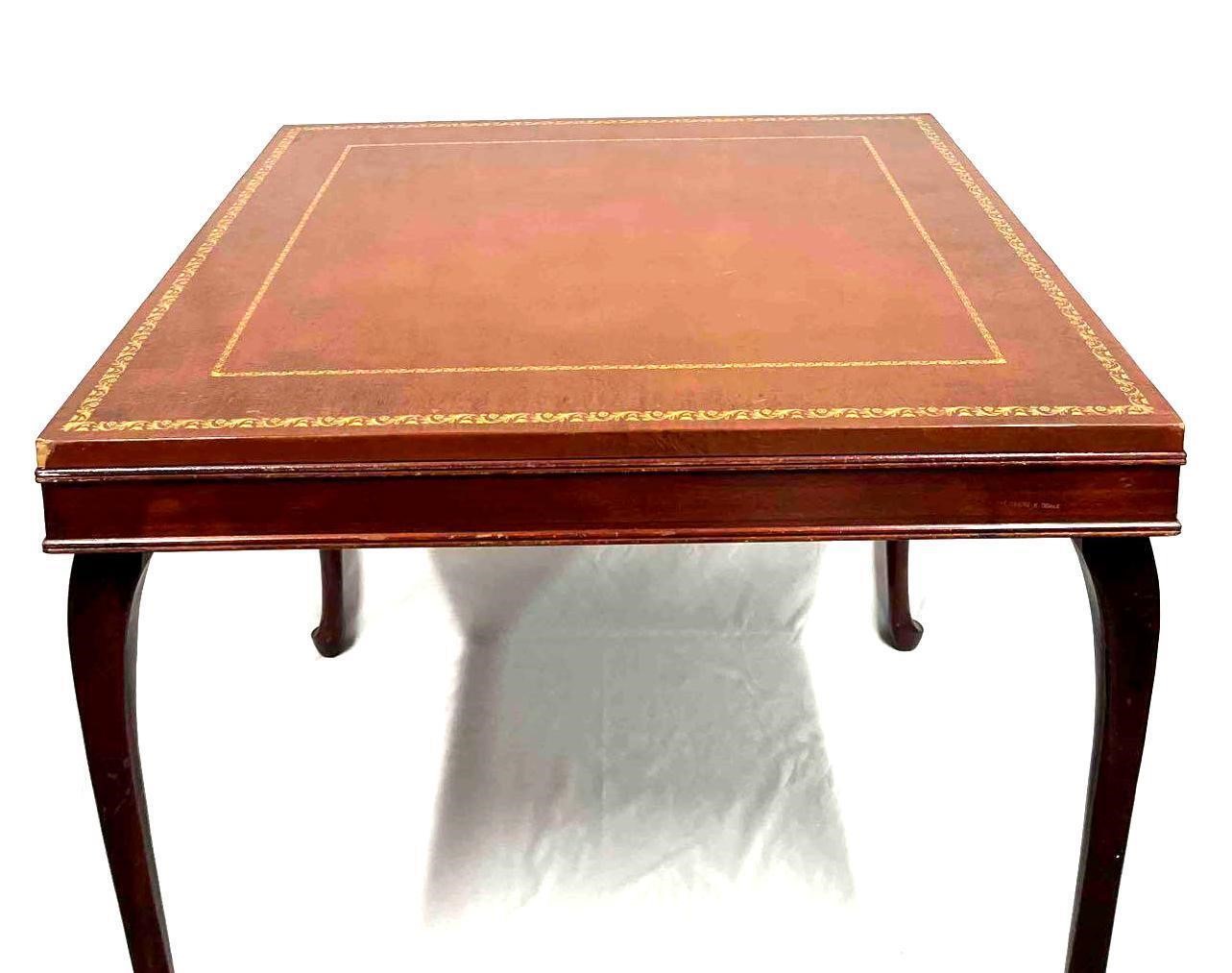 Vintage Ferguson Furniture Wood Folding Card Table
