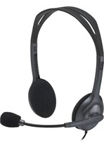 Logitech H111 Wired Headset, Stereo Headphones