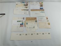 Canadian Stamps -Addressed Envelopes