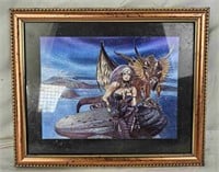 Framed 11" X 9" Mythical Art Print