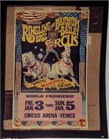 Ringling Brothers Barnum Circus Poster Transparenc