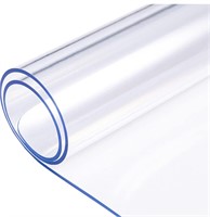 NEW LG PVC Tablecloth CLEAR