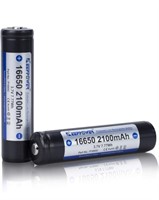 Sealed 2Pcs Keeppower 16650 Rechargeable