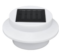 4pcs, Solar Gutter Lights Outdoor Waterproof