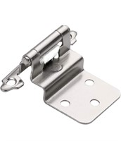 ANGSTROM 5-Pack Partially Exposed Cabinet Hinges,
