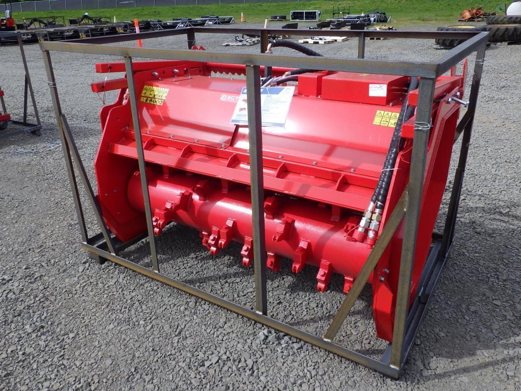 66" Skid Steer Hydraulic Drum Mulcher