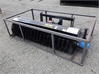 72" Skid Steer Angle Broom