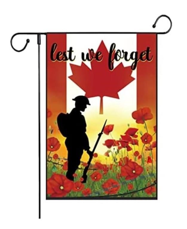 Soldiers' Memorial Day Garden Flag
Fk