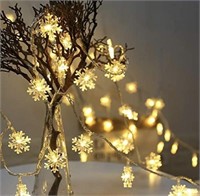 Snowflake String Lights, EFFE 3m/10ft LED Fairy