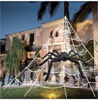 Halloween Decorations Spider Web,YIMIKE 50''
