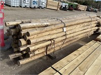 Peeled Cedar Poles