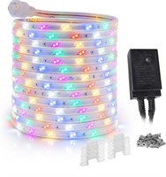 (NEW)25ft 16-Mode Flat LED Strip Lights, 480LEDs,