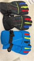 Kids Winter Warm Snow Ski Gloves Children