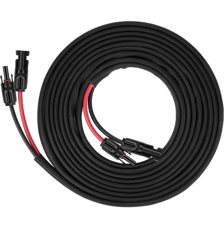 (NEW)Twin Wire Solar Panel Extension Cable -