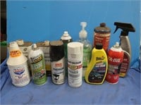 Partial Bottles-Hand Sanitizer, Auto Chemicals,