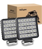 (NEW)Nilight 4.3Inch Square Utility LED Work