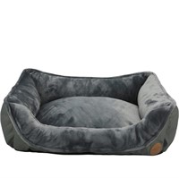 Dog Sofa Bed, Super Soft ( gray)Ak Extra large