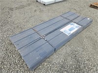8'x3' Grey Metal Roof Panels