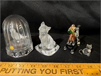 Miniature Crystal Figurines