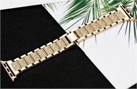 (New) (38/40mm Gold) (1 pcs) Crystal Rhinestone