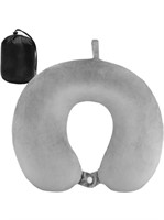 New - Grey - Neck Pillow for Traveling, Upgraded