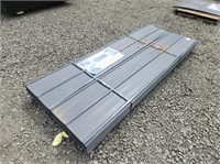 8'x3' Grey Metal Roof Panels