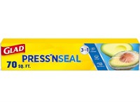 (NEW)Glad Press'n Seal Plastic Food Wrap - 70