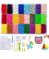 (NEW) Non-Iron Magic Fuse Beads Kit 5mm 24 Colors